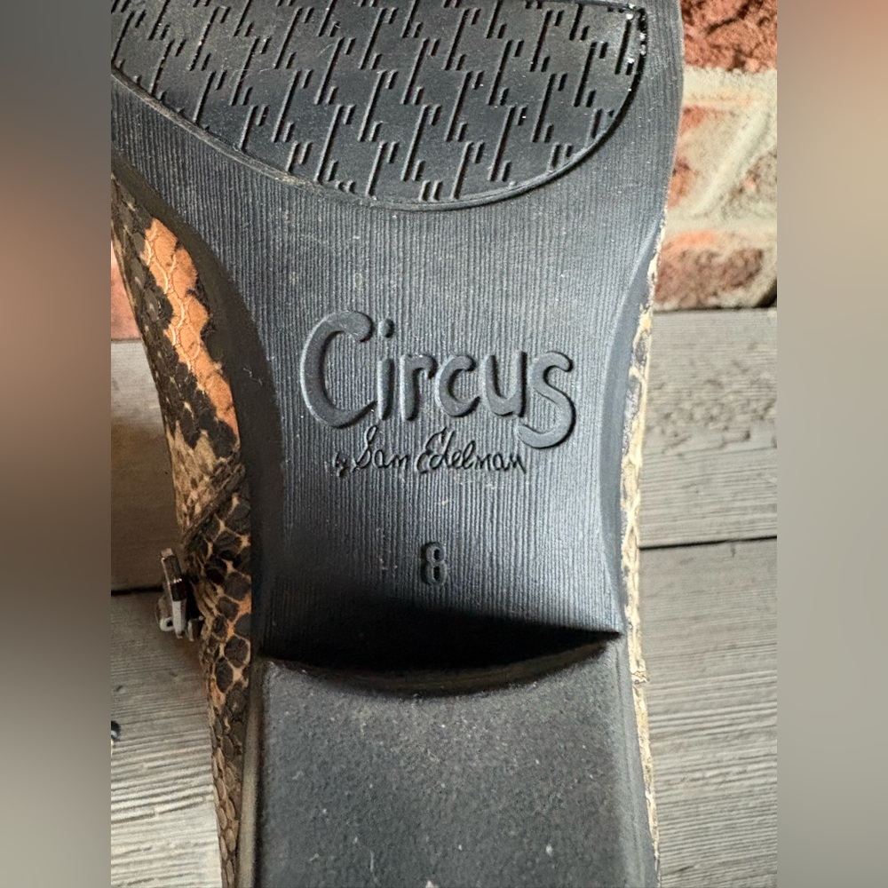 Circus by Sam Edelman Snakeskin Style Boots - Picture 8 of 10